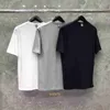 2024 Dongguan Factory Brand Brand Retail TB T-shirt a maniche corte Maschio Leisure a quattro barri rotondi cinghia a nastro con maniche corte