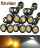 10X 23MM LED Eagle Eye Light 5730 Dual Color Switchback Bianco Ambra Veicolo DRL Lampada di marcia diurna4218065