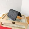 Hoge kwaliteit luxe creditcardpakket portemonnee met geruit patroon lederen bankkaartpakket kaarthouder designer korte portemonnee clutch bag 5 kleuren aan de binnenkant