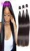 Mongolian Human Hair 3 Bundles Silky Straight Unprocessed Virgin Hair Extensions 1030inch Straight Double Wefts Mongolian Hair We3031670