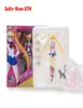 Sailor Moon Action Toy Figures Tsukino Usagi Mercury Mars Venus Jupiter 20 -årsjubileum Rörliga leder Black Lady Figur 15cm 23968407