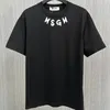 New T Shirt Designer TShirt Luxury Mens T-Shirt Black White Color Ms Letters Pure Cotton Breathable Short Sleeve Men Shirts Women Tees thekhoi CXD240311-12