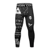 Calças masculinas Cody Lundin Masculino Secagem Rápida Sportswear Compressão Roupas Fitness Training Underwear Runnuing Gym MMA Spats Leggings