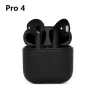 Pro 4 tws fones de ouvido sem fio fone de ouvido bluetooth 5.0 à prova d5.0 água com microfone para telefone inteligente pro4 fones de ouvido