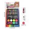 Set Kids Face Painting Kit a base d'acqua Palette per trucco per trucco per trucco QuickDrying Strumento per il cosplay di festa di Halloween