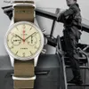 Autres montres Heshuo Chinese Seagull 1963 Chronographe pour homme mécanique ST1901 Pilote militaire manuel mécanique Q240301