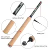 アクセサリGoture New Fly Fishing Rod Combo Tenkara 12ftクラシックポータブルウルトラライトIM8カーボンファイバートラウトロッド付きフライラインルアーセット