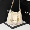 Store Clearance Wholesale 95% Off wallte purses designer woman handbag Shoulder Chain Women Pearl Garbage Fashion Lingge Bag Crossbody for 2024