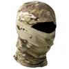 Bérets Multicam Camouflage Balaclava Cap Bouclier Complet Cyclisme Moto Ski Paintball Protection Tactique Militaire Chapeau