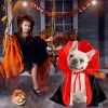 Costumes Costumes Halloween Costumes, chien Vampire Costume Costume de diable Costume Vampire Vampire Cape Halloween Costumes For Cat Dog