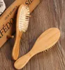 Brosse en bambou naturel entier soins sains Massage peignes à cheveux antistatique démêlant Airbag brosse à cheveux outil de coiffure Satin Hair1040045