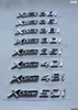 1X New ABS Chrome Car XDrive Logo Emblem Trim Sticker X Drive 20i 25i 28i 30i 35i 40i 48i 50i For BMW X1 X3 X4 X5 X68368164