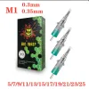 Иглы Новое прибытие премиум Bigwasp Pure Transparent Tattoo Indels Cartridgesmagnum 1205M1 1207M1 1209M1 1211M1 1213M1 1215M1