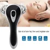 Enheter Mikroström 3D Roller ansiktsmassageranordning Vibration Skin åtdragning Lyft Face Anti Wrinkle Roller Ball Massage Tool