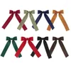 Accessoires de cheveux 8pcsHair Bows avec de longues queues Clips d'arc élégants français pour les filles