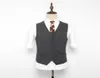 2019 최신 회색 웨딩 신랑 조끼 양모 Herringbonetweed Vests Groomsmen Vest Mens 정장 복수 파티 블레이저 Waistcoat1161715