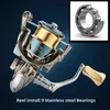 Boothengels Mavllos Chaser Trout Spinning Reel Drag Power 15Kg Ratio 5.1 1 Ultralichte ondiepe spoel Bass Spinning ReelSnapper Hengel YQ240301