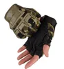 New Hard Knuckle Fingerless Half Finger Tactical Gloves Outdoor Cycling Mountaineering gloves4968097