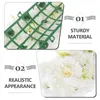 Decorative Flowers Wedding Floral Arrangements Decorations Backdrop Fake Flower Artificial Rose Simulation Silk Panel