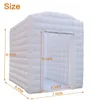 wholesale Outdoor Games NEW White Inflatable Hot Yoga Dome Tent For Home Yoga