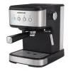 Verktyg Farberware 1.5L 20 Bar Espresso Maker med avtagbar vattentank, silver och svart kaffebryggare Maskin kaffebryggare