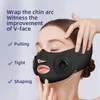 EMS VShape Gezicht Lifting Massager Afslanken Masker Anti Rimpel Verminder Dubbele Kin Wang Lift Up Riem Gezichten Schoonheid Apparaten 240226