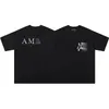 Amirs vêtements t-shirts designers t-shirts chemise vêtements t-shirt hommes designer amirs vêtements pull col rond lettre de coton respirant lâche vacances décontractées