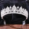 Pinces à cheveux diadème de couronne de cristal baroque avec peigne strass bal princesse diadème diadèmes et couronnes pour femmes mariée accessoires de mariage