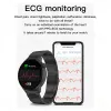 Watches 2022 New NFC Smart Watch Men ECG+PPG女性スマートウォッチ男性Bluetooth Call Sports Fitness Tracker SmartWatch Android iOS