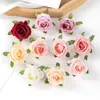 Hoogwaardige kunstmatige rozenbloemen bulk, 1,57 "kleine zijden nep rozen bloemenhoofden voor decoratie, ambachten, bruids centerpieces bruids douchefeest home decor
