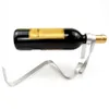 Ribbon Iron Wine Bottle Holder Hanging Suspension Colorful Floating Rack Stand Bracket Bar Cabinet Home Decor 240219