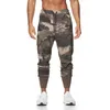 Calças masculinas ginásio homens correndo esporte jogging sweatpants casual treinamento ao ar livre calças de fitness secagem rápida com bolsos de zíper