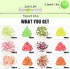 Tools 300pcs Fishing Floats Slip Bobber Stopper Beads Kit Float Stops String Knots & Fishing Beads Line Through Bobbers