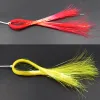 Lockar mnft 40 förpackningar flashabou holografisk glitter fluefiske bindning glittrande mylar crystal jig hook lock gör flugbindande material