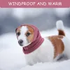 帽子ベネポウの落ち着き犬の耳は、騒音保護のためのペットヘッドラップをカバーしています不安の救援のためのペットネック暖かい毛づくろい