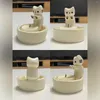 Candle Holders Cat Warm Oneself Holder Cute Grilled Aromatherapy Desktop Decorative Ornaments Birthday Gifts