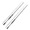 Accessoires Lure Rod 1,65 m 1,8 m 2 sec m Kracht met Fuji Ceramic Guide Ring Spinning Baitcasting Vispaal Vara de Pesca Fibra de Carbono