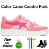 Stasss SK8 STA Casual Shoes Classic Patent Black Offes-White UNC Camo Pink Pastel Pack Brown Beige Blue Flat Gai Sports Trainers