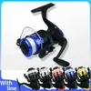 Boat Fishing Rods 1PCS Ultralight Folding Fishing Reel 5.2 1 Spinning Reel With 60m 0.35mm Fishing Line Large Diameter Line Roller Casting Wheel V YQ240301