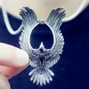 Pendant Necklaces Fine Hand-made Retro Style Wings Spread Eagle Men And Women Jewelry Accessories Necklace