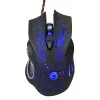 Möss USB WIRED LED Light Optical Gaming Mouse 6 Buttons 3200 DPI Computer PC Gamer Möss Möss Backlight Esports Laptop Games Mouse For PUBG