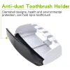 Teste da 1 pc Dispenser Dentespustore Porta di spazzolino da denti a prova di polvere e appiccicoso Squeezer da dentifricio da bagno montato a parete