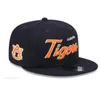 2024 All Team Fan's USA College Baseball réglable Alabama Crimson LSU Tigers Chapeau sur terrain Mix Taille de commande Fermé Plat Bill Base Ball Snapback Caps Bone Chapeau a0