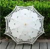 Кружева цвета слоновой кости, свадебные зонтики, зонтики ручной работы, белые кружевные садовые свадебные зонтики для невесты, свадебный диаметр, высокий Quali5267743