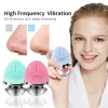 Dispositifs en silicone nettoyage pour le visage brosse électrique Nettoyer dispositifs masseur facial Nettoyer pour la peau de la peau de la peau