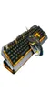 ALLOYSEED USB-Gaming-Tastatur und Maus, professionelles Gamer-Set, LED-Gaming-Maus-Tastatur-Set, kabelgebunden, 4000 DPI, Gamer-Tastatur9442846