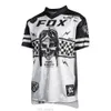 Camiseta Motocross T-shirt Kort ärmar Bat F T-shirt Downhill Jersey Off Road Motorcykel Cycling Jersey Maillot Ciclista