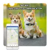 Trackers Smart Gps Tracker for Dog Collar Locator AntiLost Alarm Tag Real Time Tracking Device Global Position Animal Finder Pet Product