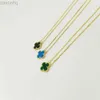 Halsband 15mm hängsmodel Classic4/Four Leaf Clover Pendants