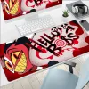 Pads HelluvaBoss Mousepad Bilitzo Anime Stolas Large Mouse Pad Loona Pc Cabinet Games Desk Accessories Computer Desks Gamer Keyboard